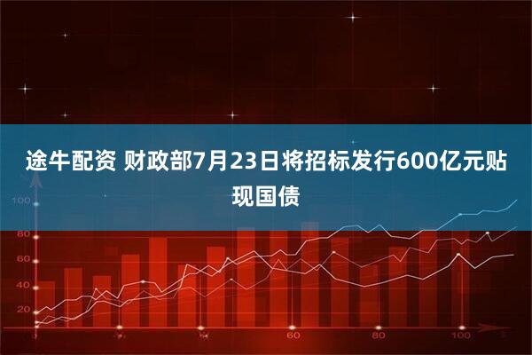 途牛配资 财政部7月23日将招标发行600亿元贴现国债