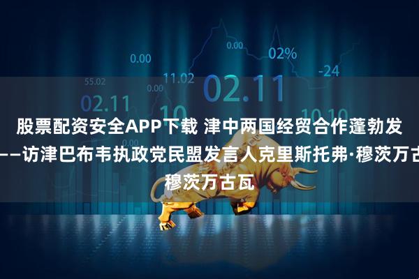 股票配资安全APP下载 津中两国经贸合作蓬勃发展 ——访津巴布韦执政党民盟发言人克里斯托弗·穆茨万古瓦
